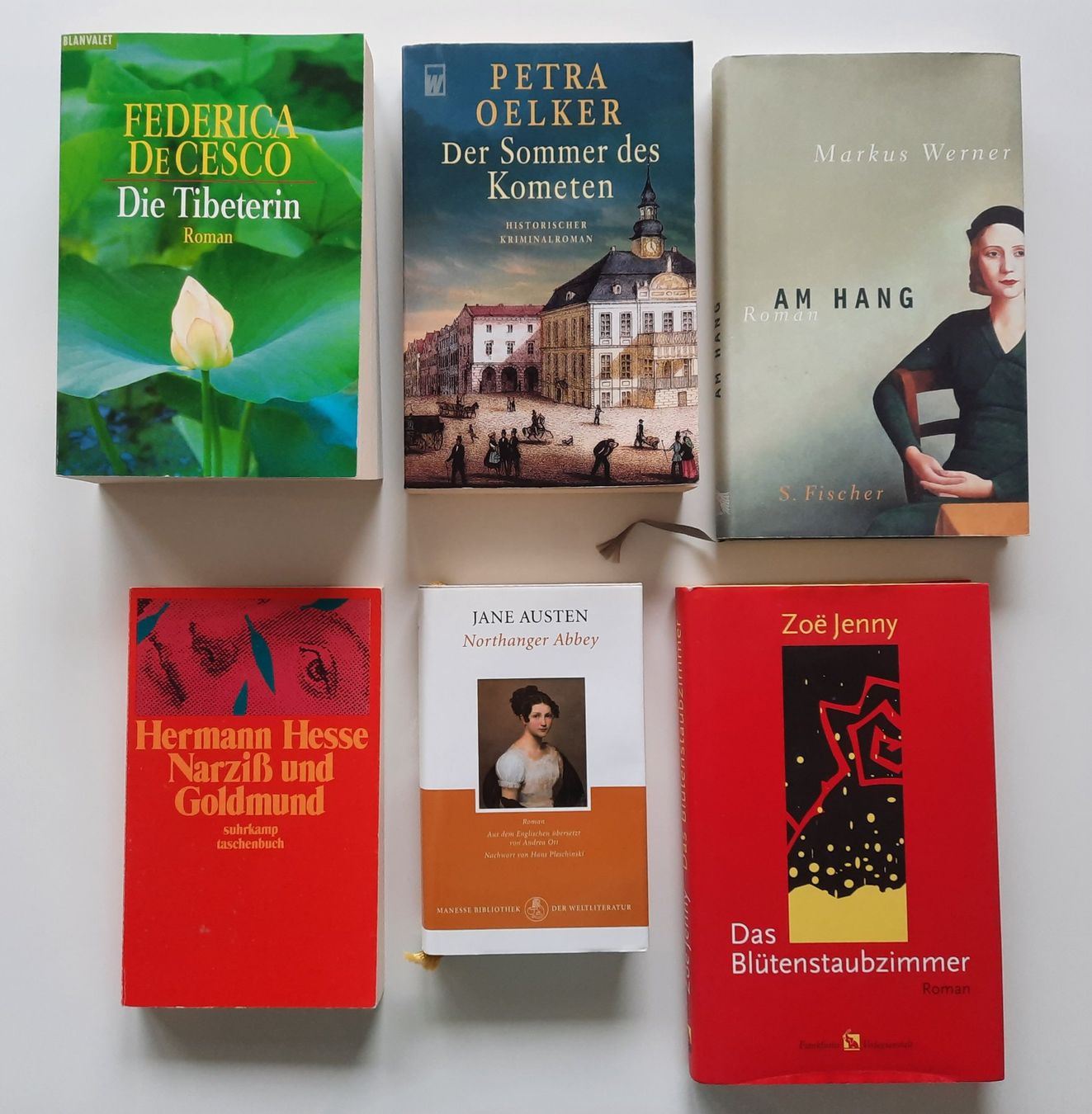 Livres: 6 schöne Romane – D'occasion à Ehrendingen par Glsa