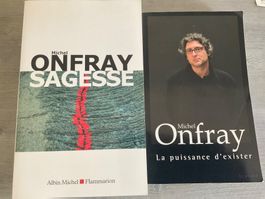 Lot 2 livres de Michel Onfray puissance d’exister+sagesse vo