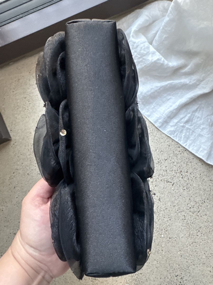 Borse da donna: Abend Handtasche schwarz mit vielen Rosen – Nuovo (secondo la descrizione) da Brütten venduto da Rod816 5