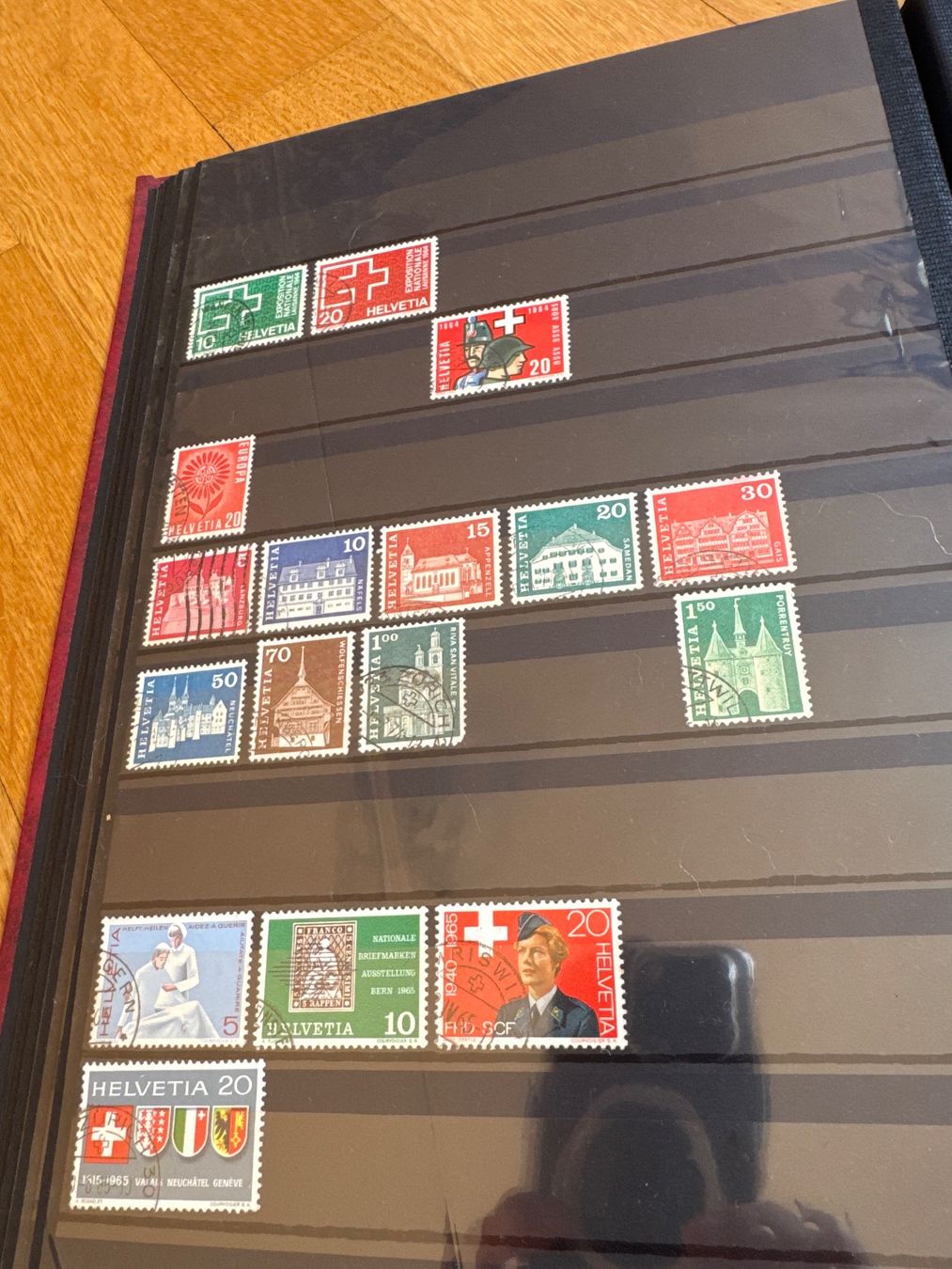 Tutti i francobolli: Alte Schweizer Briefmarken Sammlung – Usato da Schöfflisdorf venduto da sonjastarfish 9