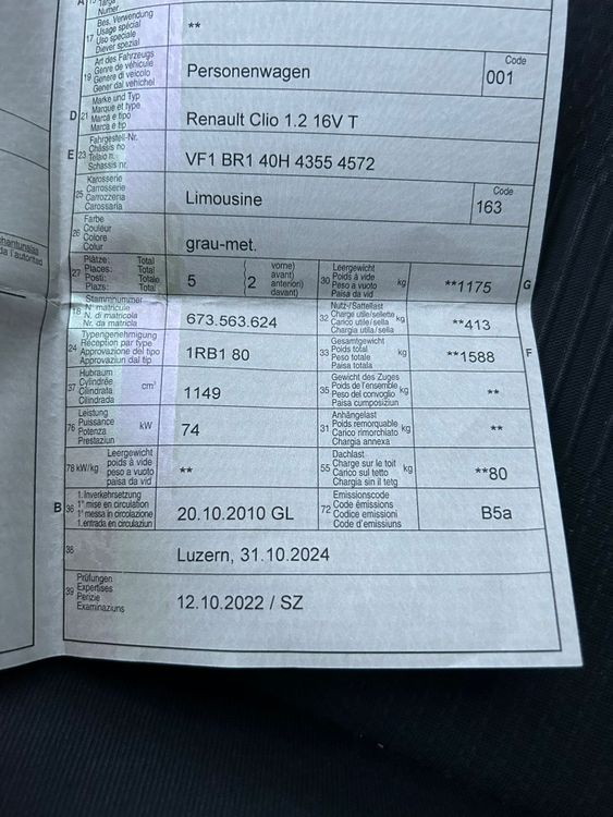 Renault Automobili: Kleine flitzer – Usato da Buchrain venduto da Lyca23 5