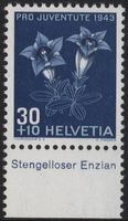 30 Rp. Stengelloser Enzian mit TAB (deutsch)