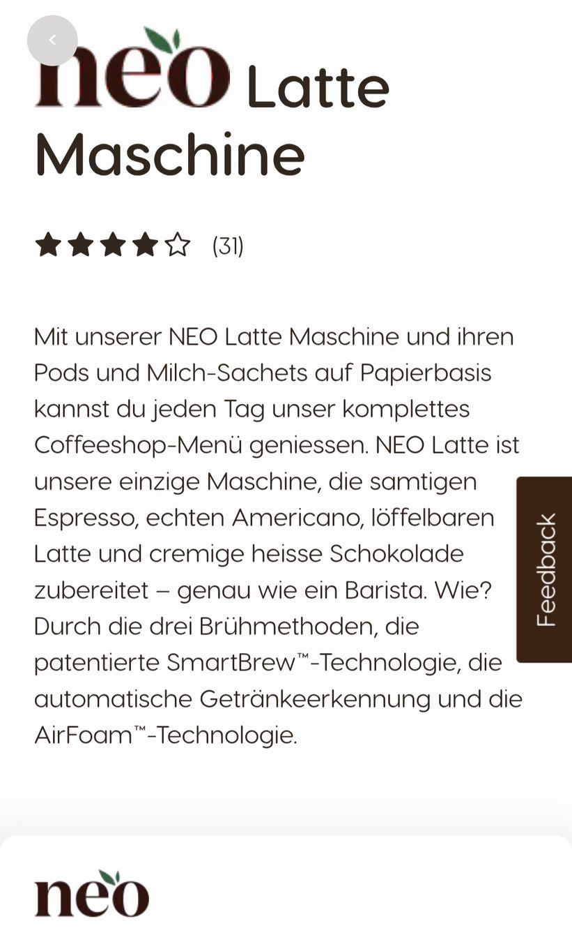 De'Longhi Kaffeemaschinen & Espressomaschinen: Neue Kaffeemaschine Dolce Gusto Neo – Neu und originalverpackt aus Brugg AG von bacbac5757 6