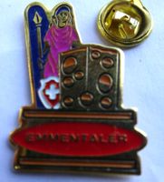 Pin Käse Emmentaler Schweizerkreuz Helvetia