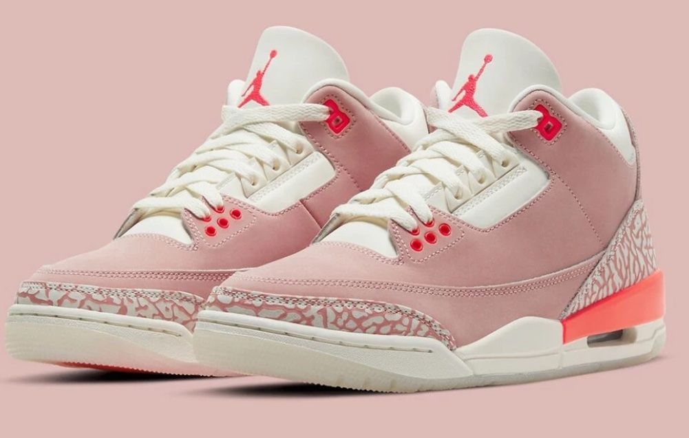 Nike Herrenschuhe: Nike Jordan 3 Retro Rosa Gr. 36.5 – Neu und originalverpackt aus Bern von ykl_jgz8
