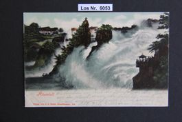 Ansichtskarte Rheinfall um 1900 (Litho)             Los 6053
