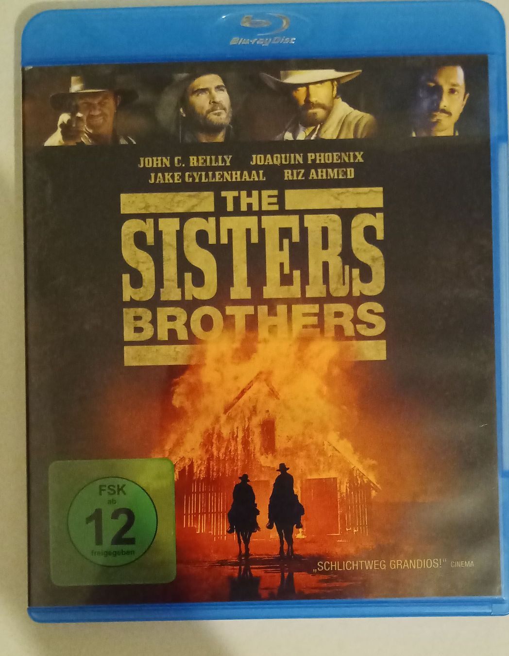 Alle DVDs: The Sisters Brothers Blu-ray: Ein packender Western! – Gebraucht aus Tann von Veebee6