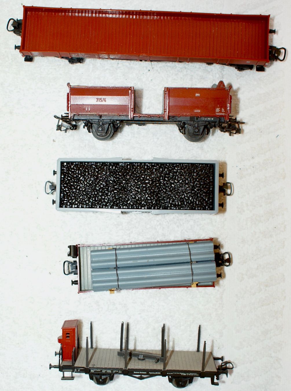 Märklin Modellini di ferrovie: Lot de 5 wagons Marklin – Usato da Morrens VD venduto da alain50