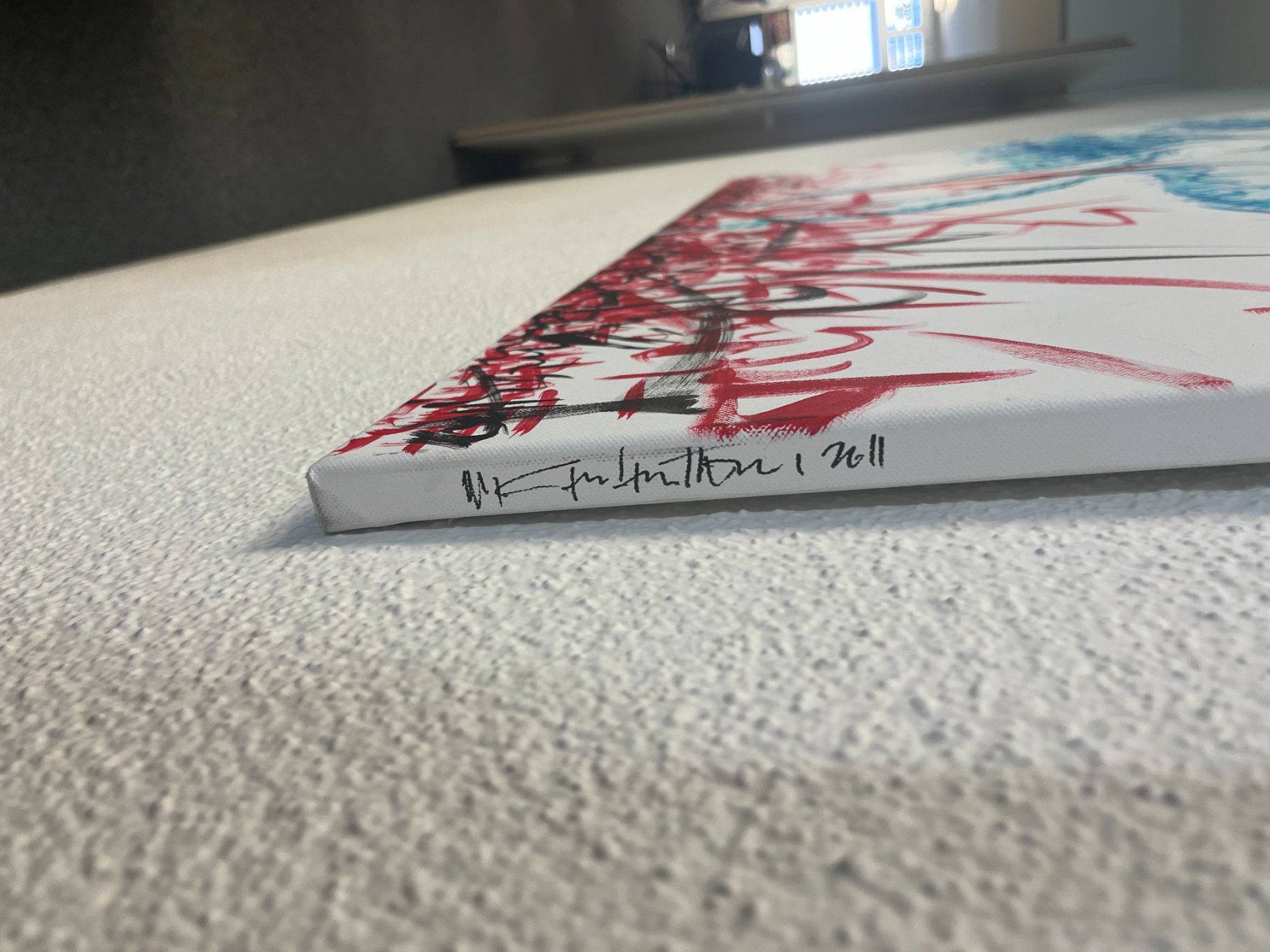 Tableaux: Abstraktes Leinwandbild – D'occasion à Rapperswil SG par inf_g7g9 1