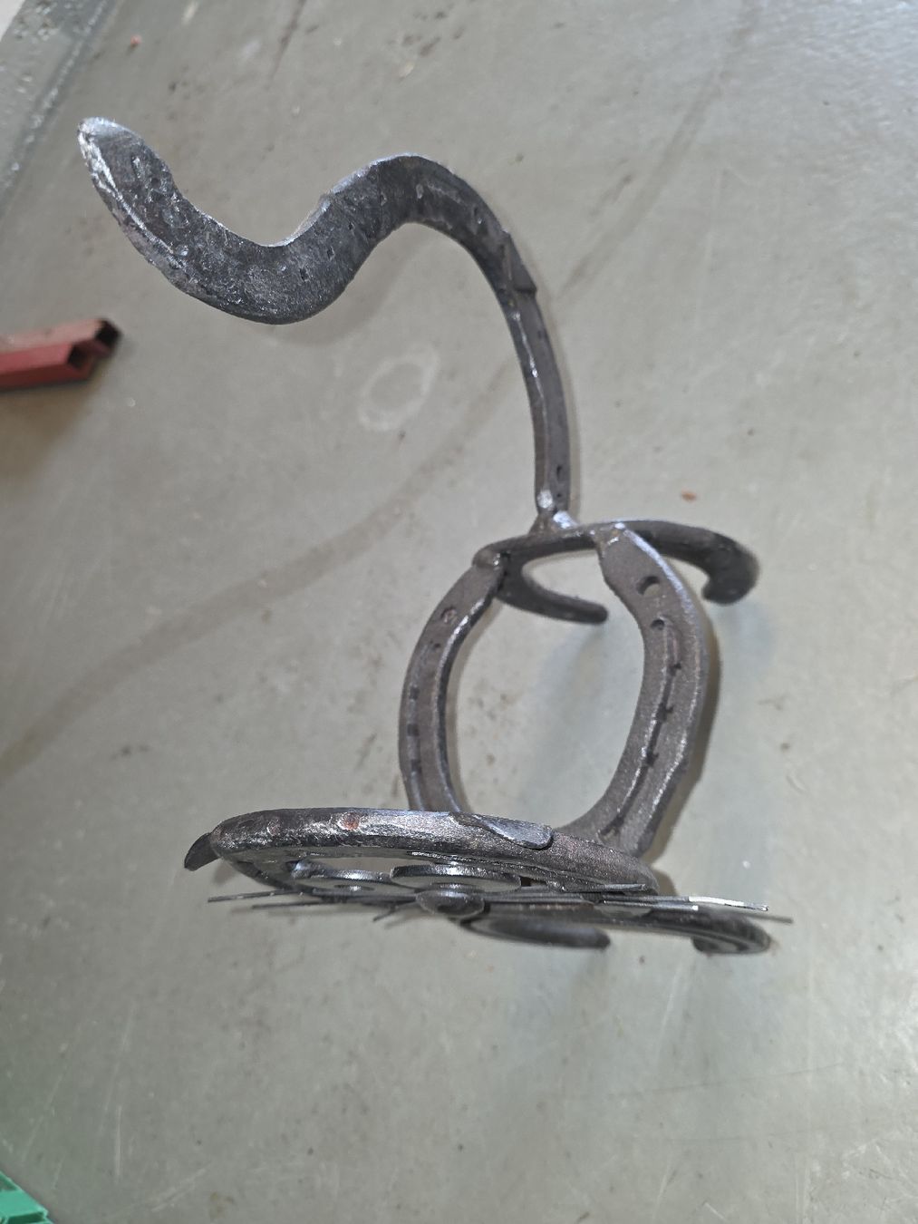 Statuette: Katze aus Hufeisen – Nuovo (secondo la descrizione) da Bäriswil BE venduto da Simon_Kreativwelt 1