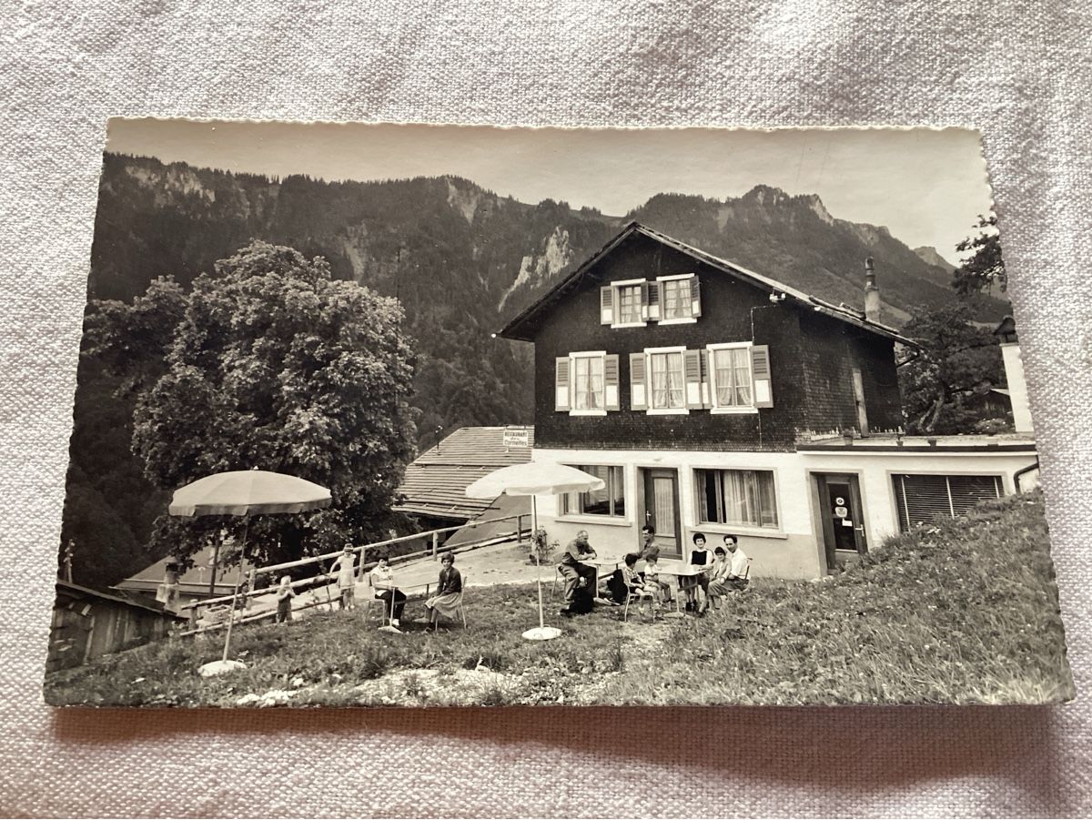 Cartes postales: MIEX / VOUVRY café des cornettes – D'occasion à Luc (Ayent) par Rebouille