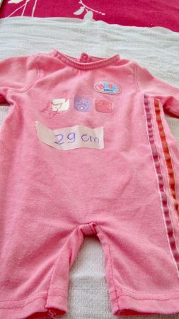 HABIT DE POUPEE BABY BORN