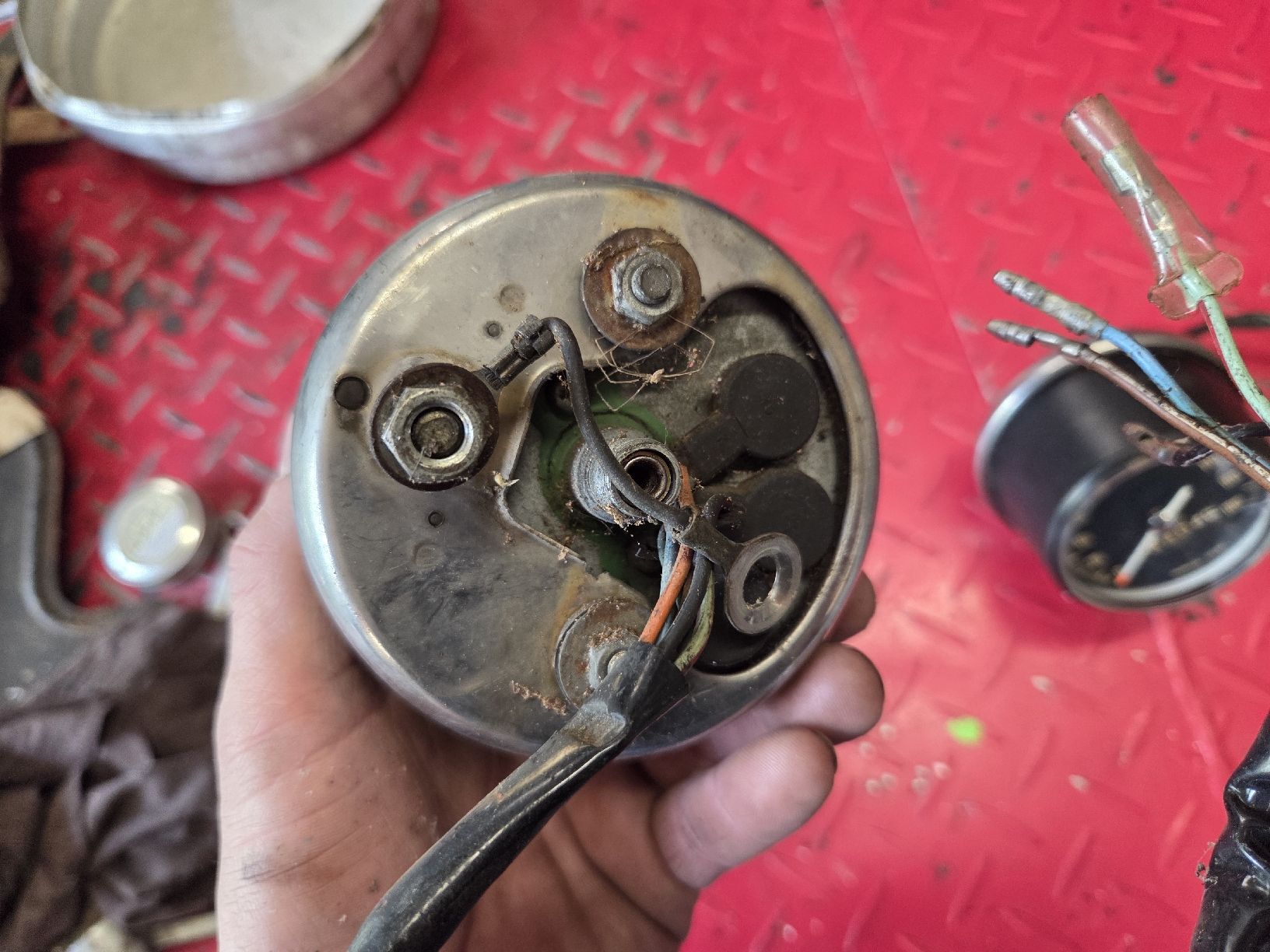 Honda Tutti i ricambio per moto: Tacho Oldtimer Motorrad Honda Suzuki Yamaha? – Usato da Eichberg venduto da Schmid-Motos 3