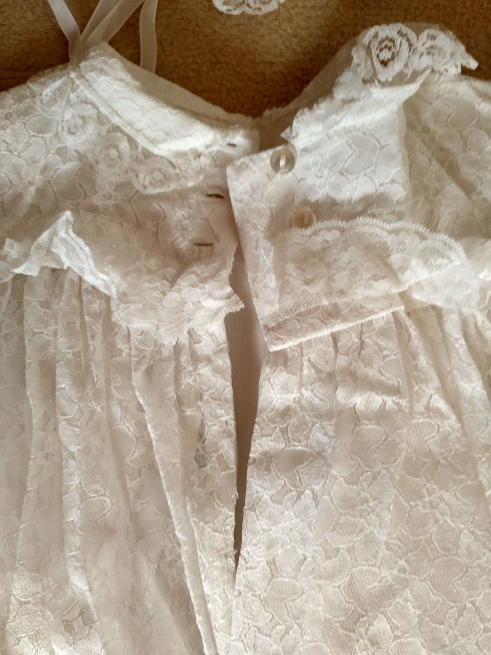 Vestiti & Gonne: Wunderschönes, antikes Taufkleid mit Häubchen, Spitze – Usato da Löhningen venduto da Chimae67 4