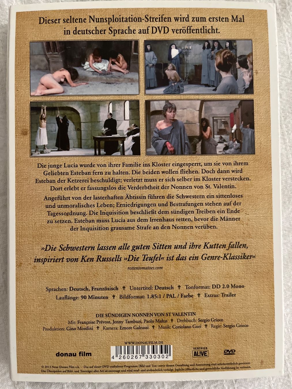 Tutti i DVDs: Die sündigen Nonnen von St.Valentin – Usato da Basel venduto da patku79 1