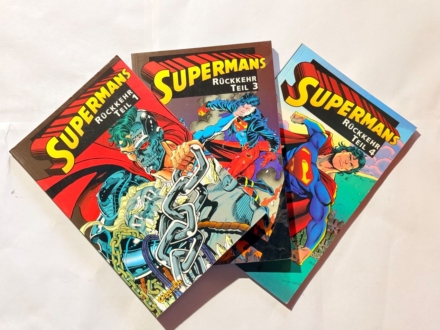 Fumetti: Superman Comic-Sammlung "Rückkehr" Teil 1,3,4 - Carlsen – Usato da Zuerich venduto da SonderArt-Wertgut
