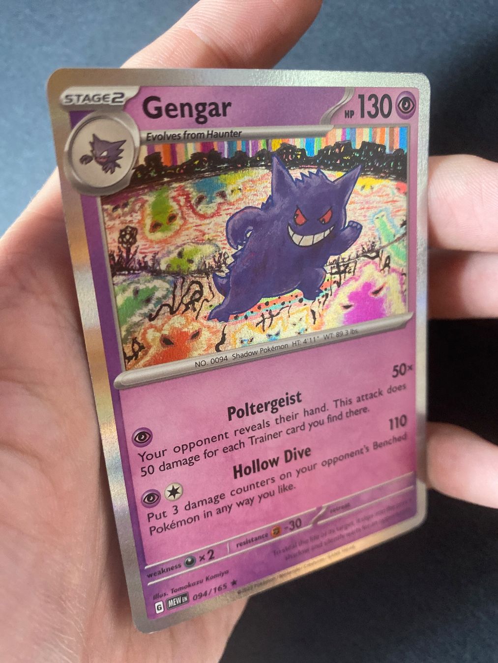 Pokémon Cartes à collectionner: Gengar 94 Holo - MEW 151 - EN – Neuf (Voir description) à Hausen AG par Shrade 1