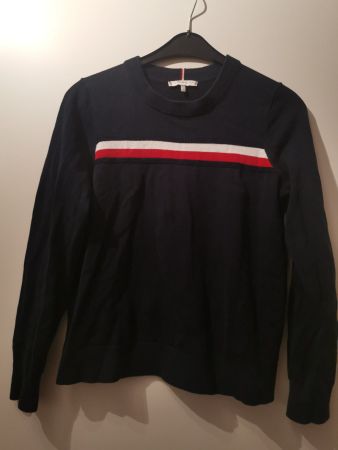 Tommy Hilfiger Pullover, Grösse L, Navy, dunkelblau