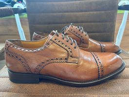 CALPIERRE  Herren Lederschuhe / Gr. 41 NEU / GRATIS VERSAND