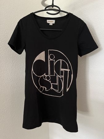 Schwarzes Diesel T-Shirt, Grösse XS, Top Zustand!