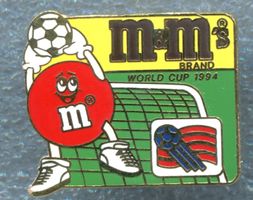m & m's  WORLD CUP 1994