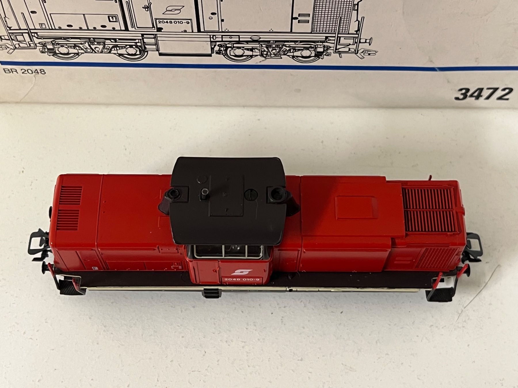 Märklin Modellini di ferrovie: Märklin 3472  BR 2048 ÖBB   H0 AC ANALOG – Usato da Neuenhof venduto da ludovicco 5