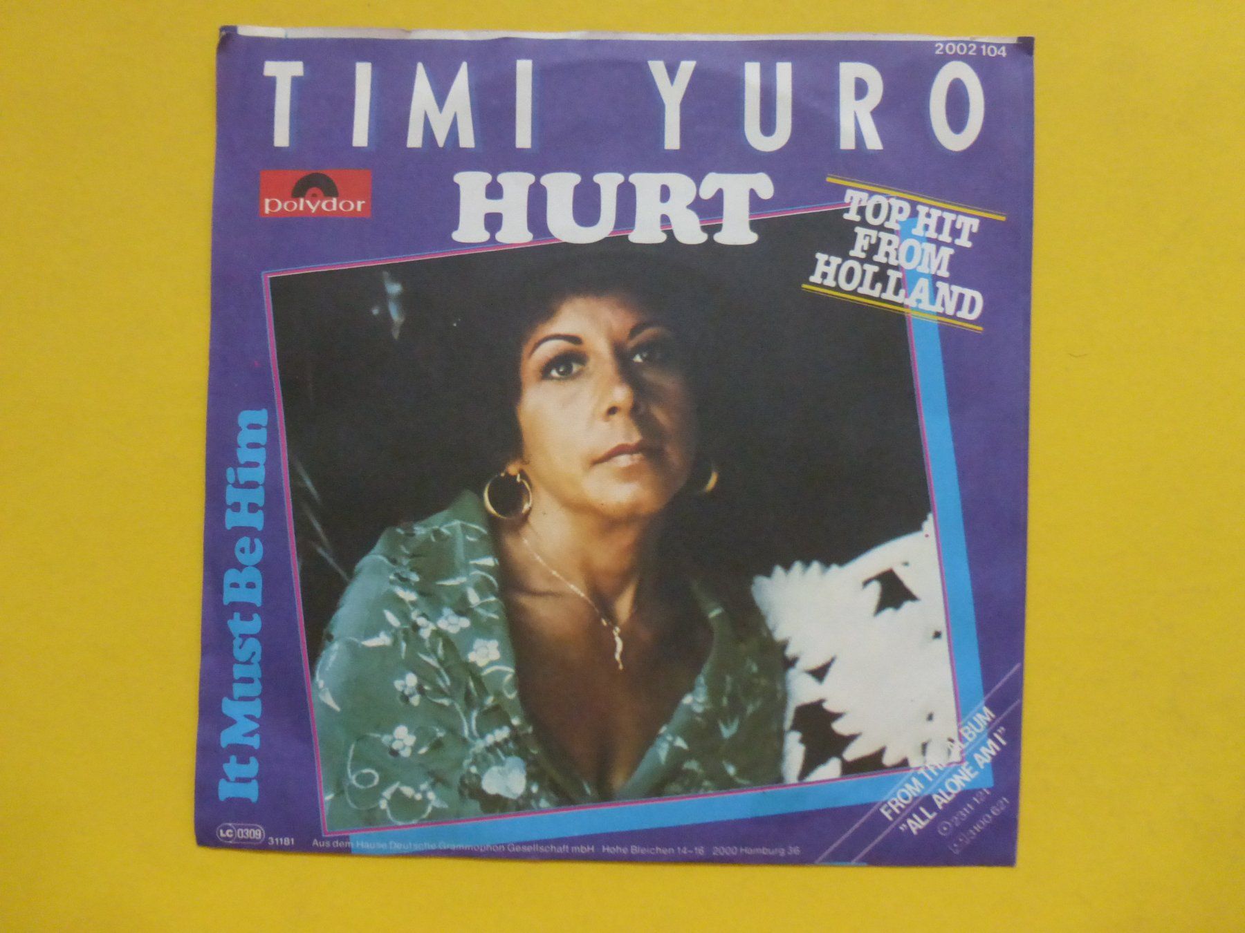 Schallplatten: Timi Yuro – Hurt – Gebraucht aus Zürich von Swiss57 1