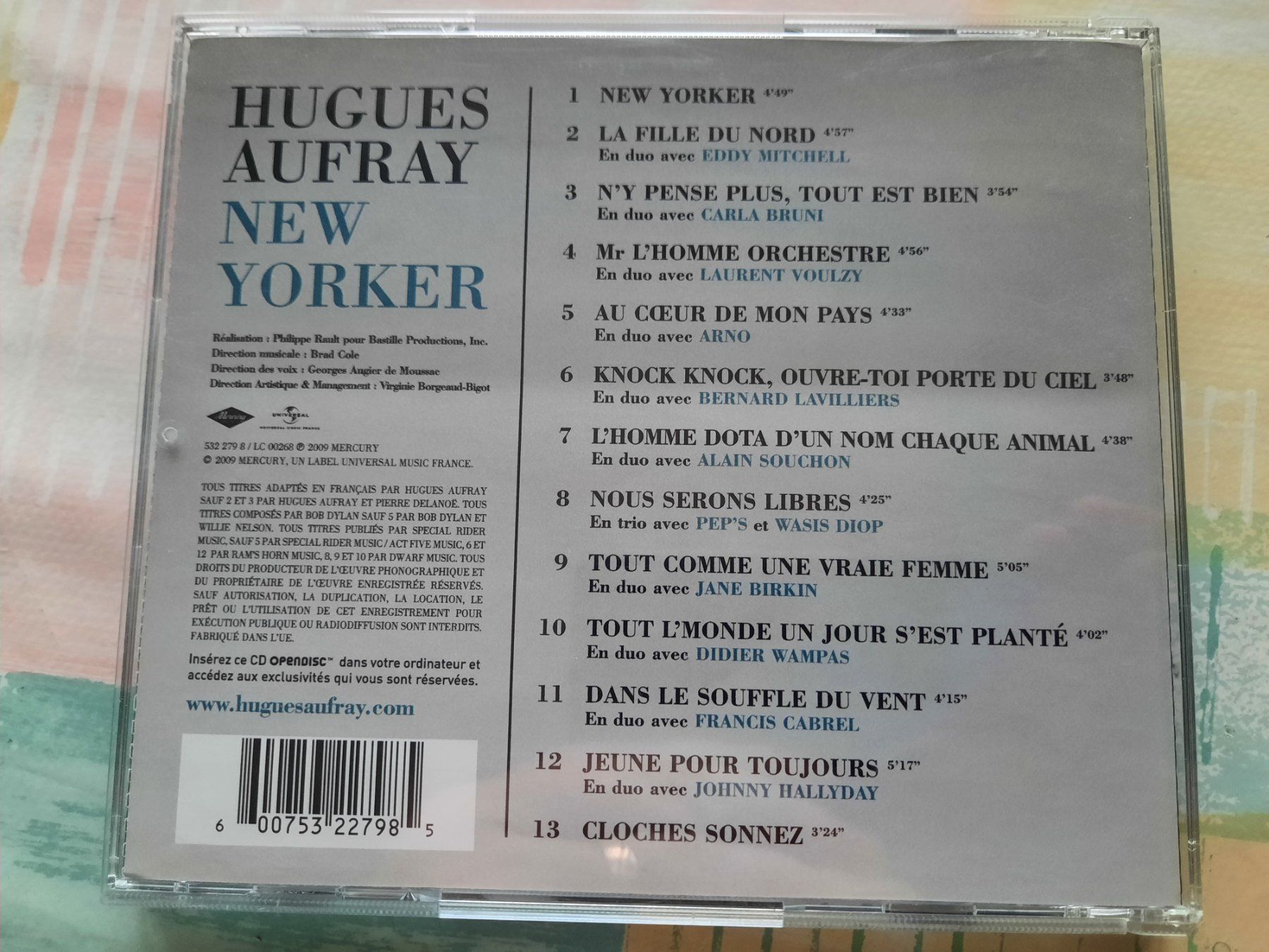 CDs: Cd Hugues Aufray - New Yorker – Gebraucht aus Pully von bro_n52j 1