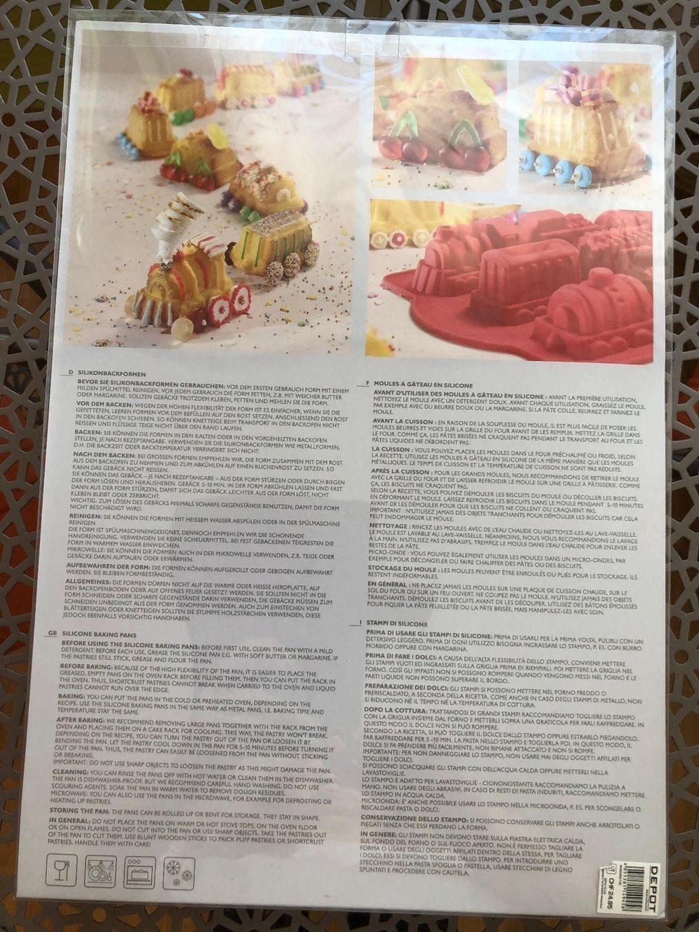 Backformen: Zug Backform. Neu – Neu und originalverpackt aus Oberrüti von SussiundStrolch 1