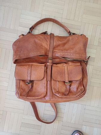 Lederrucksack