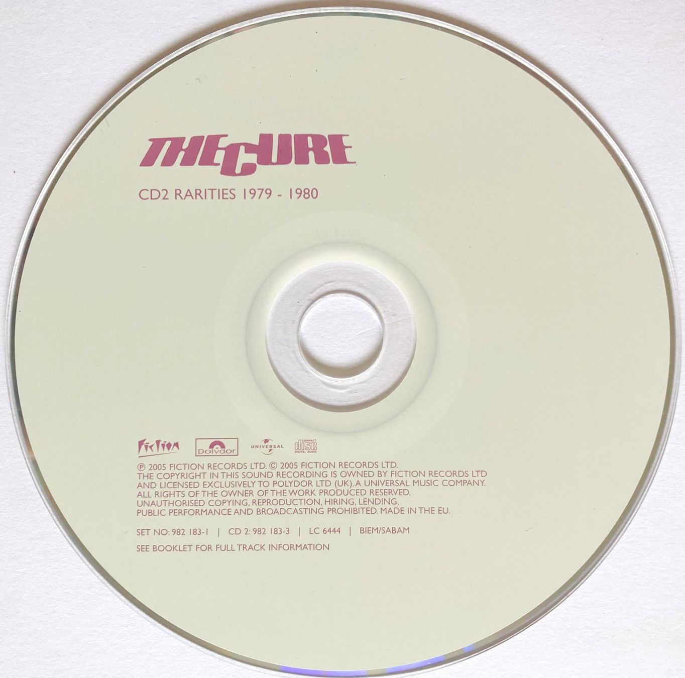 CD: THE CURE - SEVENTEEN SECONDS – Usato da Bottens venduto da hotter-than-hell 5