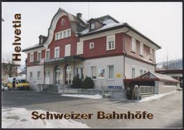2017, Nr.1642 in Markenheft "BAHNHOF" ungestempelt.