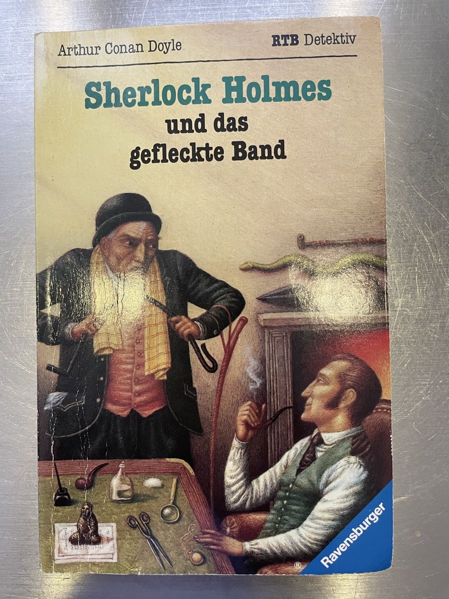 Libri: Sherlock Holmes und das gefleckte Band Ravensburger – Usato da Zimmerwald venduto da Goldhandy