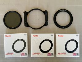 Haida Fotofilter-Adapter Set inkl. Pol-Filter & Filterhalter