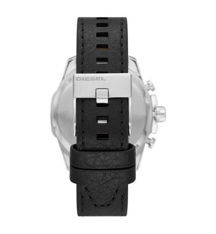 Diesel Orologi: Diesel Leder-Armbanduhr Baby Chief "schwarz" (FABRIKNEU) – Nuovo e nell'imballaggio originale da Aeschi SO venduto da Bluemail 2
