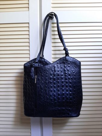 Echtleder Handtasche aus Italien