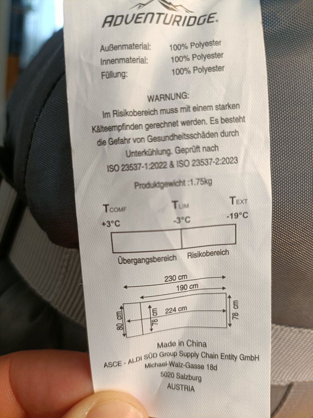 Schlafsäcke: Schlafsack kaum gebraucht – Gebraucht aus Gossau SG von Kajakm 1