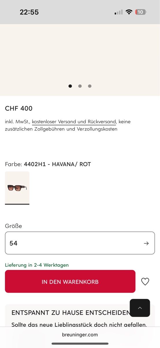 Chloé Brillen & Gläser: Chloé Sonnenbrille NEU  – Neu und originalverpackt aus Zürich von mbu_5f9r 3