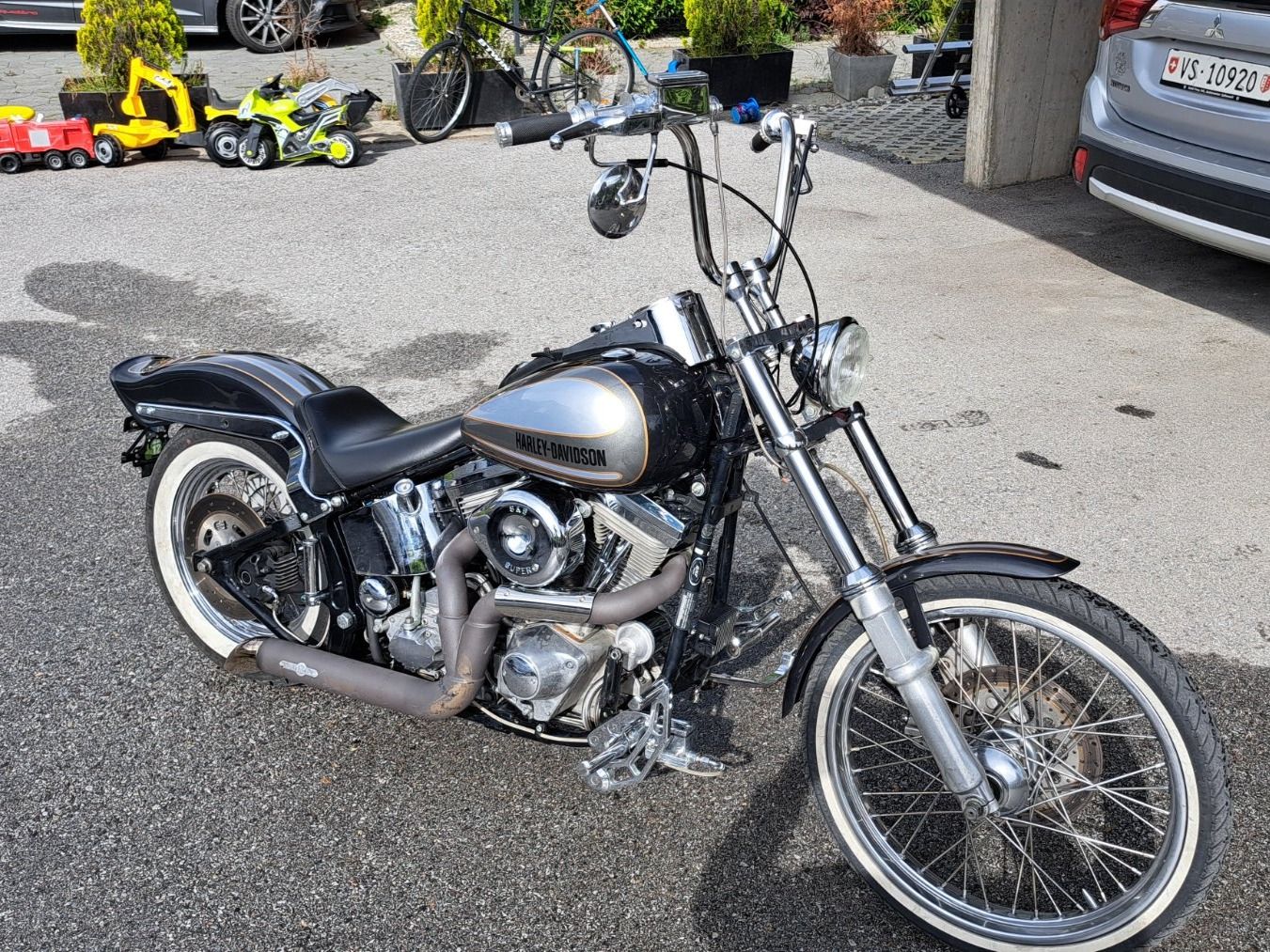 Harley davidson Softail EVO 1340 fxst 1987 Comprare su Ricardo