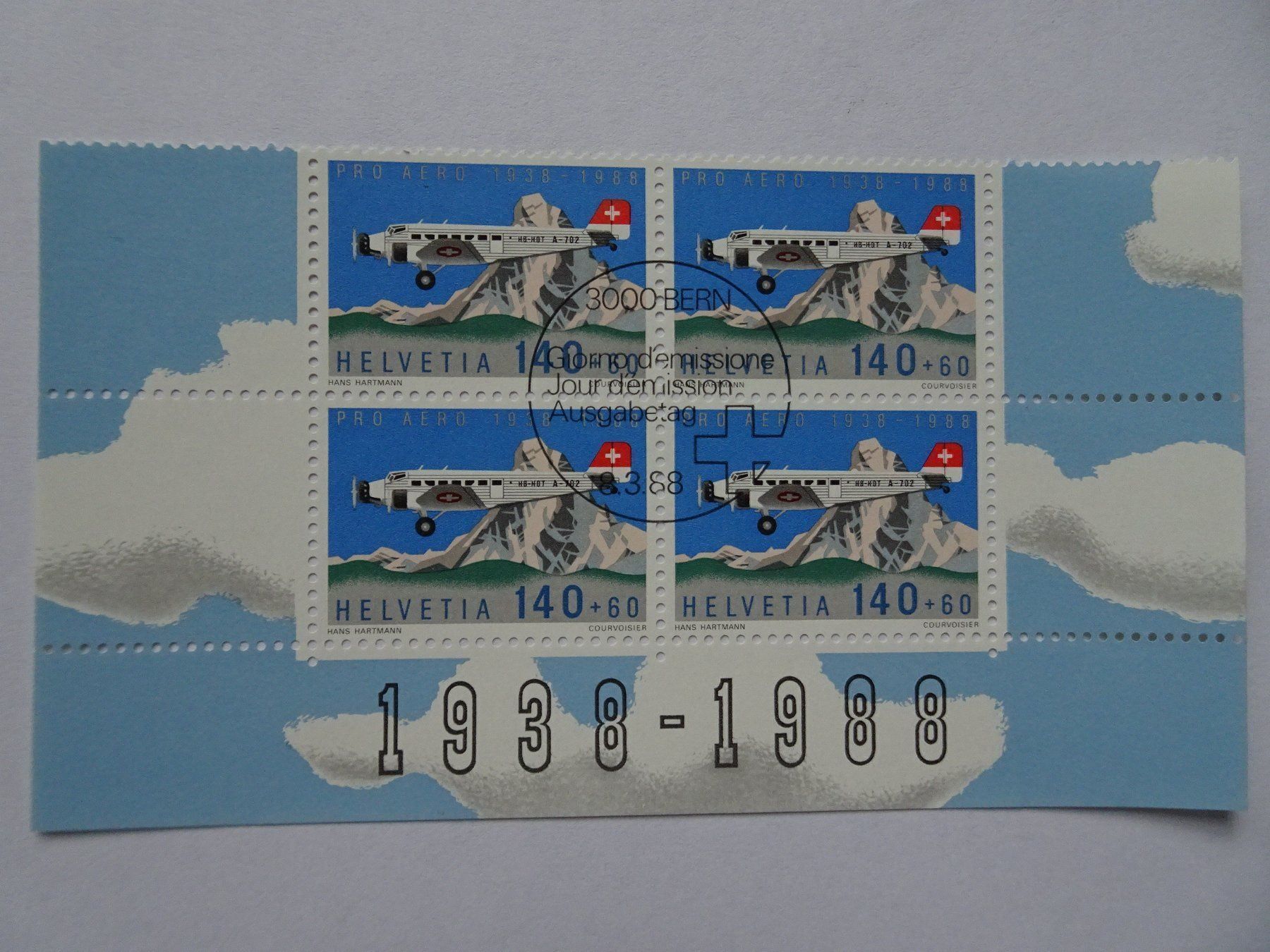 Tutti i francobolli: 1988* mit/ohne E.T.Stempel – Nuovo (secondo la descrizione) da Aadorf venduto da Chnorli-Furz 3