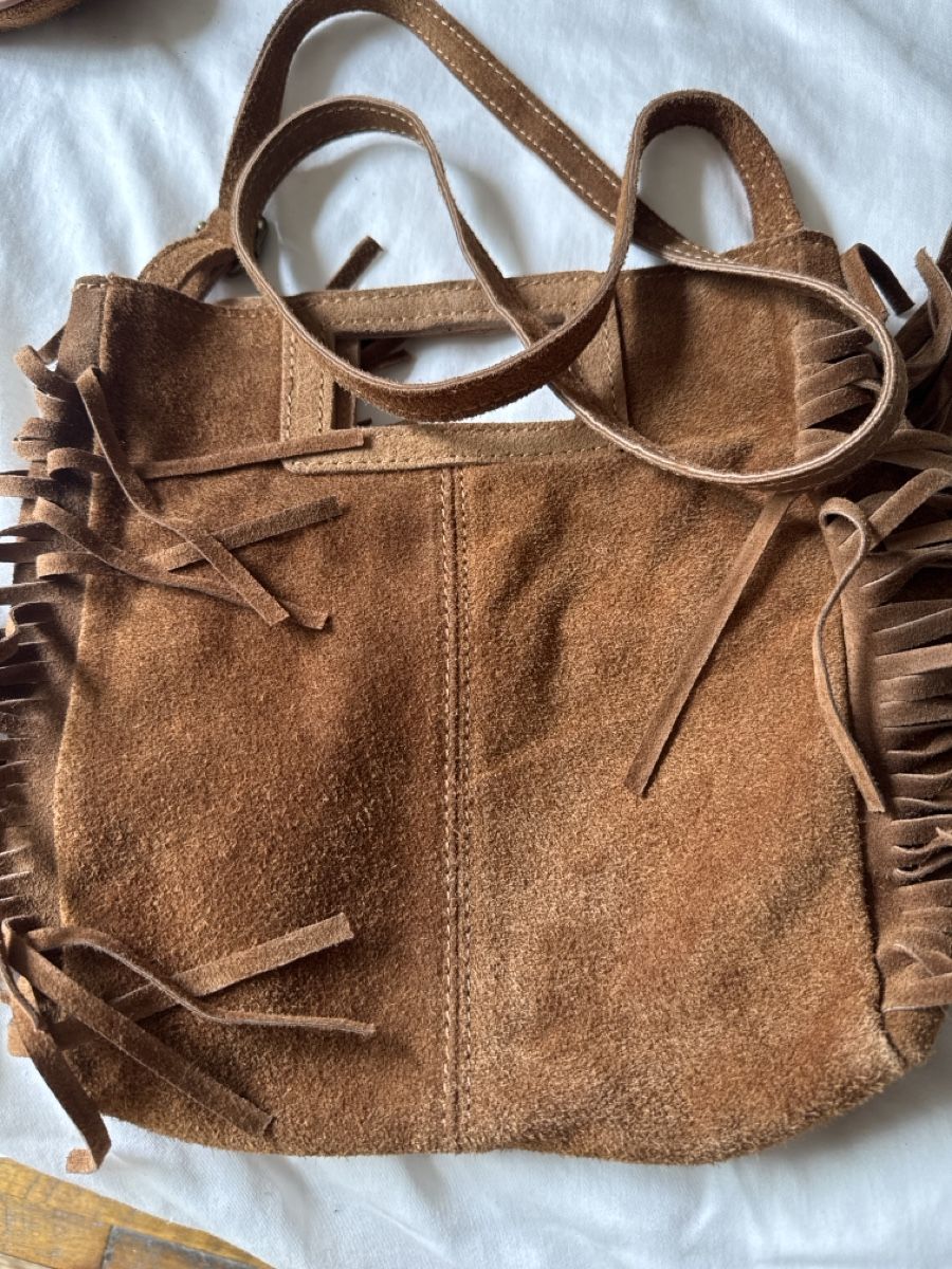 Borse da donna: Tasche wildleder – Nuovo (secondo la descrizione) da Zürich venduto da funkelnderstern