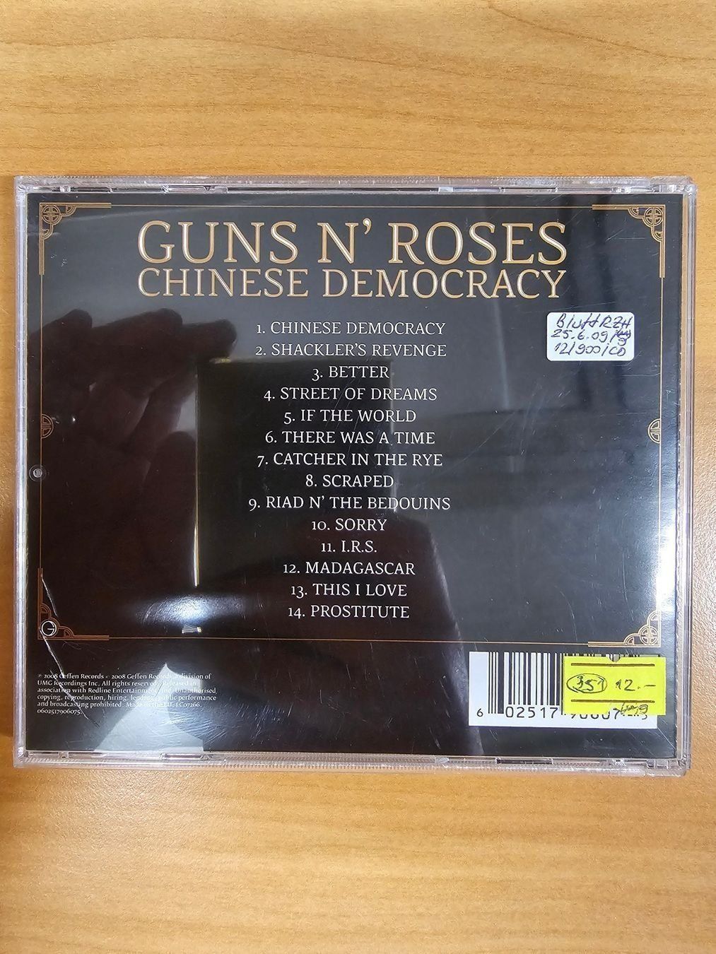 CDs: CD - Guns N' Roses – Chinese Democracy – Gebraucht aus Biberist von  1