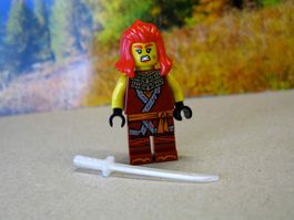 Lego Ninjago Minifigur Wildfire Mit Perlmutt - Katana