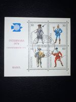 Briefmarkenblock gestempelt - Internaba 1974