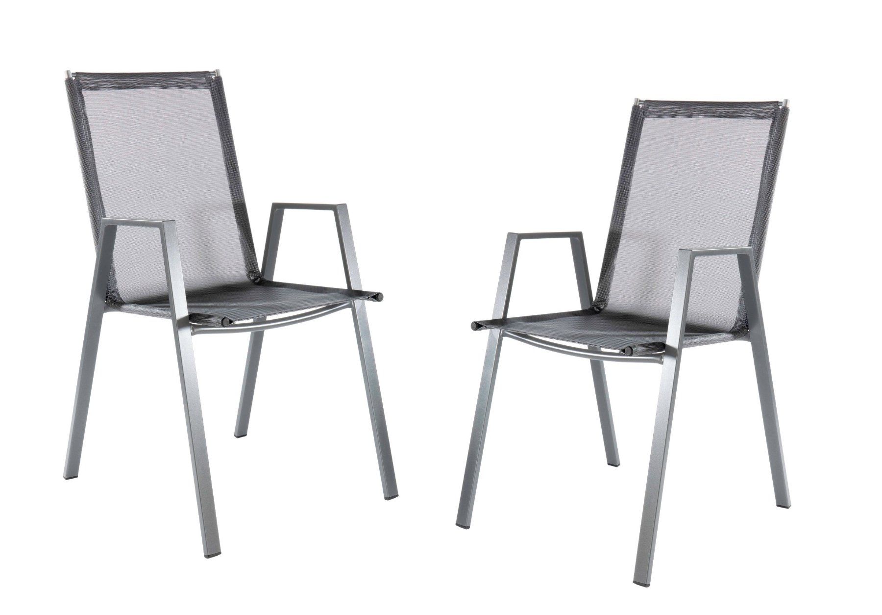 Schaffner Poltrone: 2 Stk. SCHAFFNER Stapelsessel Gartenstuhl BASEL (Ref.80/25) – Nuovo (secondo la descrizione) da Kägiswil venduto da nick333