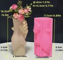 Silikon Form Hand! Kreiere Deine Vase