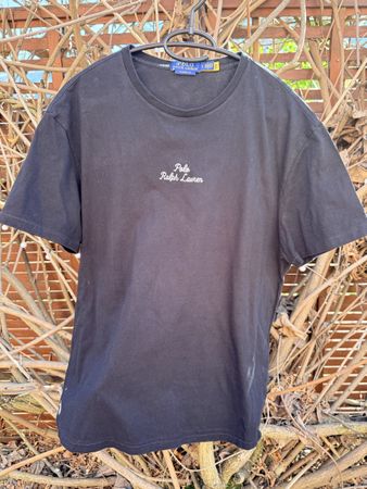 Polo Ralph Lauren noir, taille L, classic fit