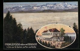 Teufen /AR, Gasthaus Fröhlichsegg, Alps