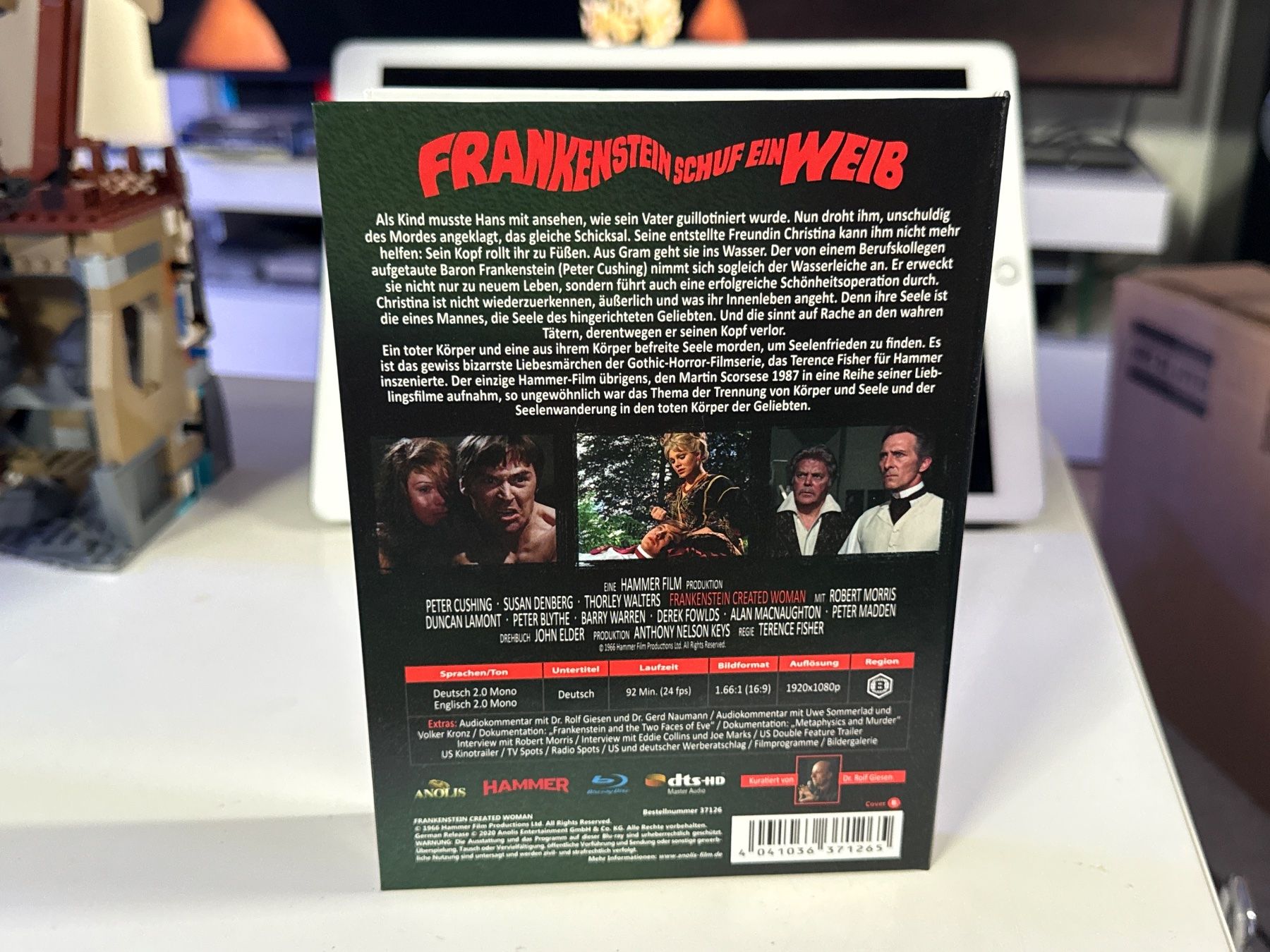 Tutti i DVDs: Frankenstein schuf ein Weib Mediabook Vergriffen – Nuovo (secondo la descrizione) da Allschwil venduto da meeresperle 1