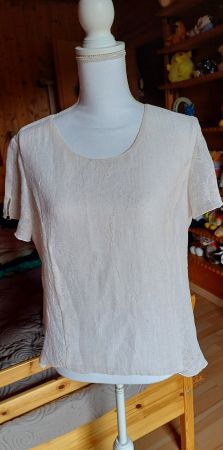 T-shirt saumon